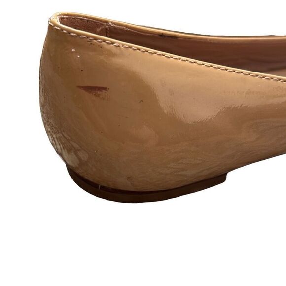 Loeffler Randall Women's Willow Flat with Mignon Knot in Tan Size 7 - Picture 6 of 8